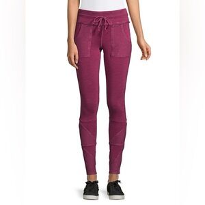 NWT Free People Kyoto Leggings in Mulberry size S